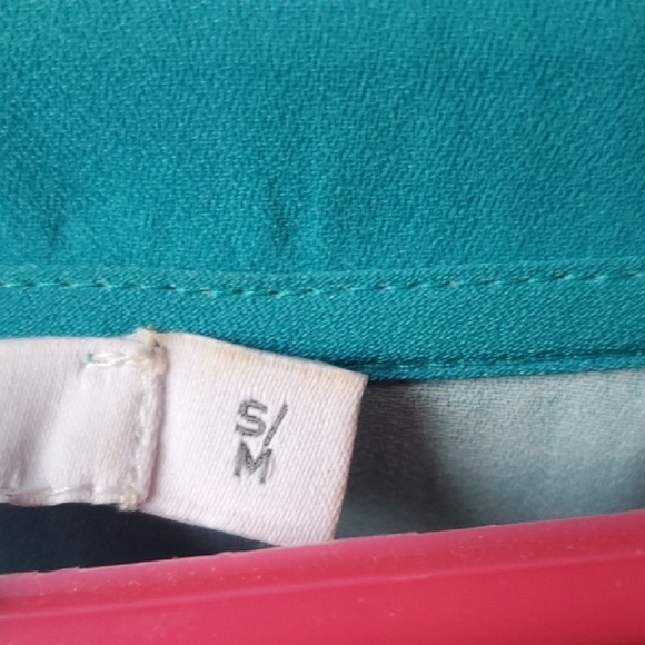 Chico's Blue Bell Sleeve Blouse with Floral Design - Picture 3 of 8